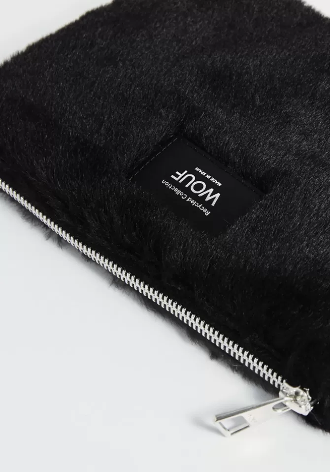 Wouf Pochette Plate Black Forest Cheap