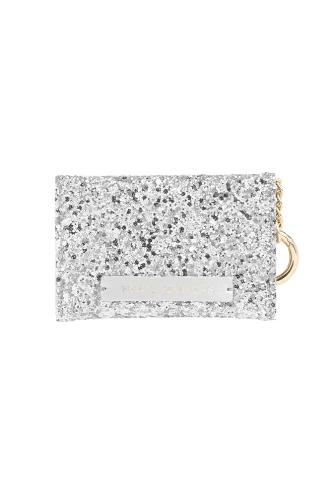 Marie Martens Porte-Cartes Sainte Nitouche Boobs Glitter Silver Shop
