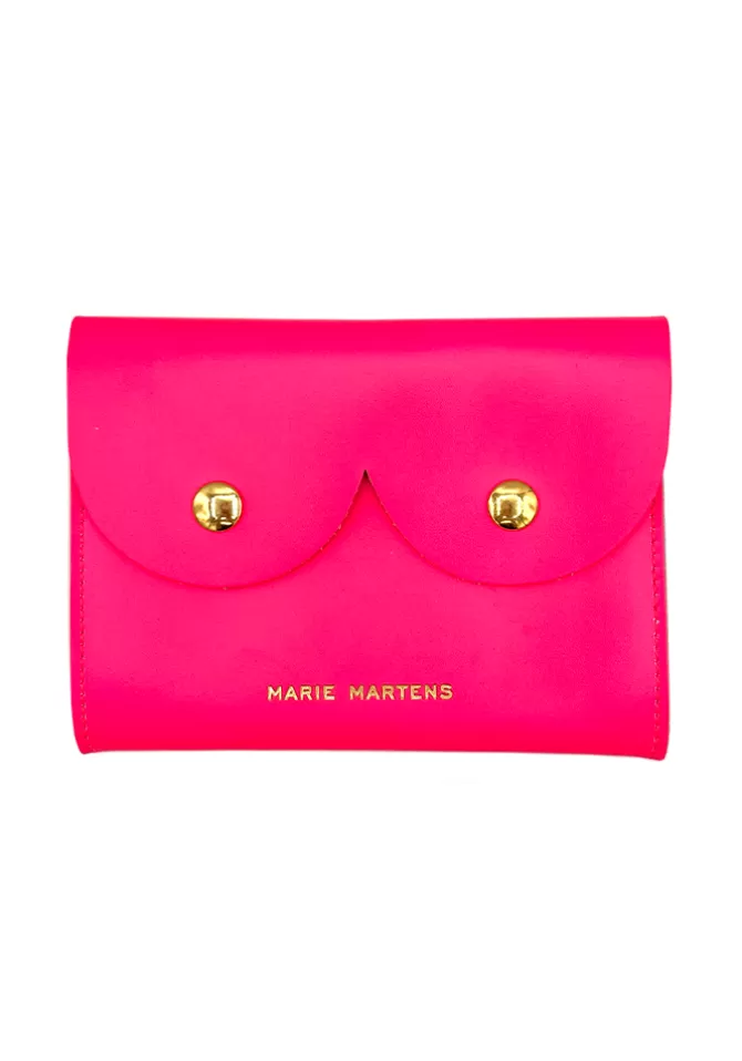 Marie Martens Portefeuille Venus Boobs Rose Fluo Store
