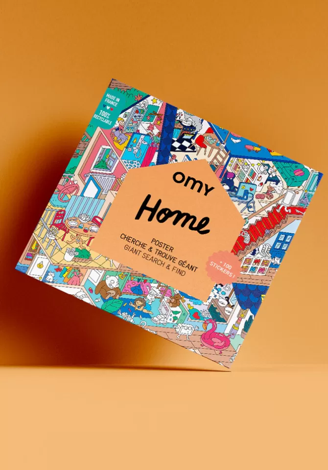Omy Poster Géant Cherche Et Trouve Home Best Sale