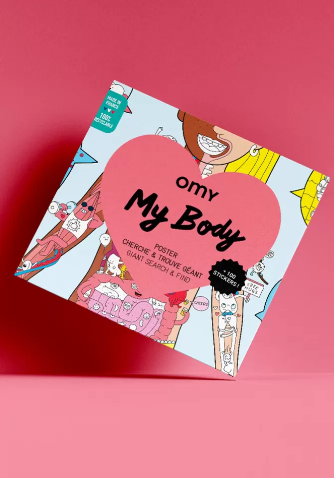 Omy Poster Géant Cherche Et Trouve My Body Clearance