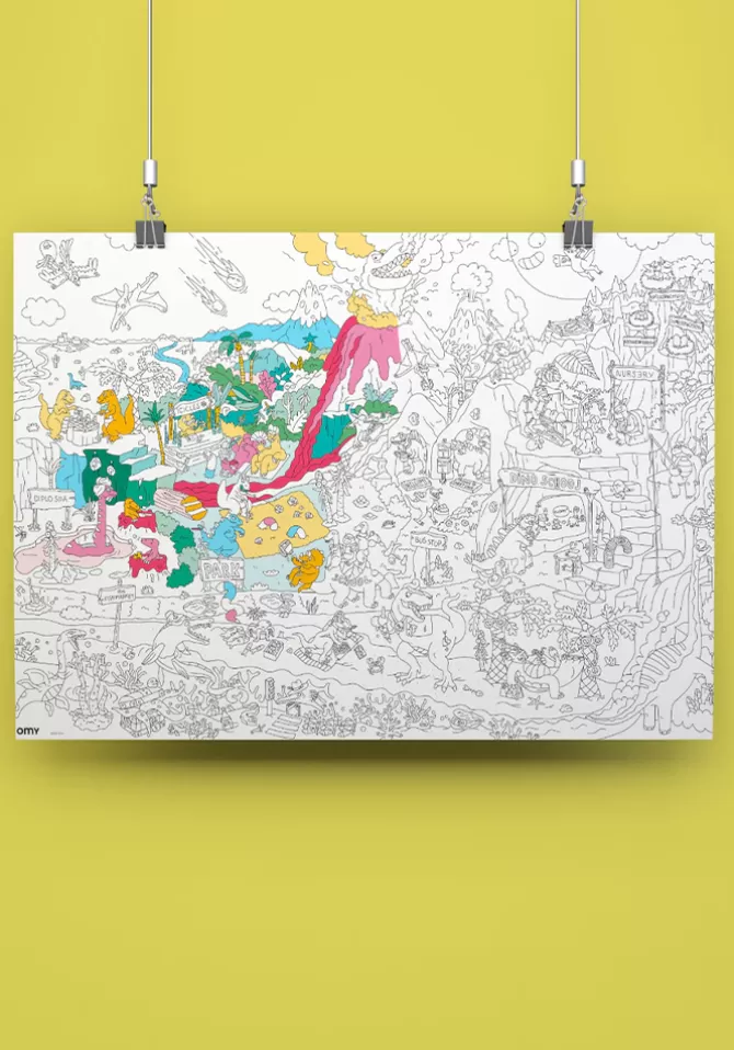 Omy Poster Géant Dino Clearance