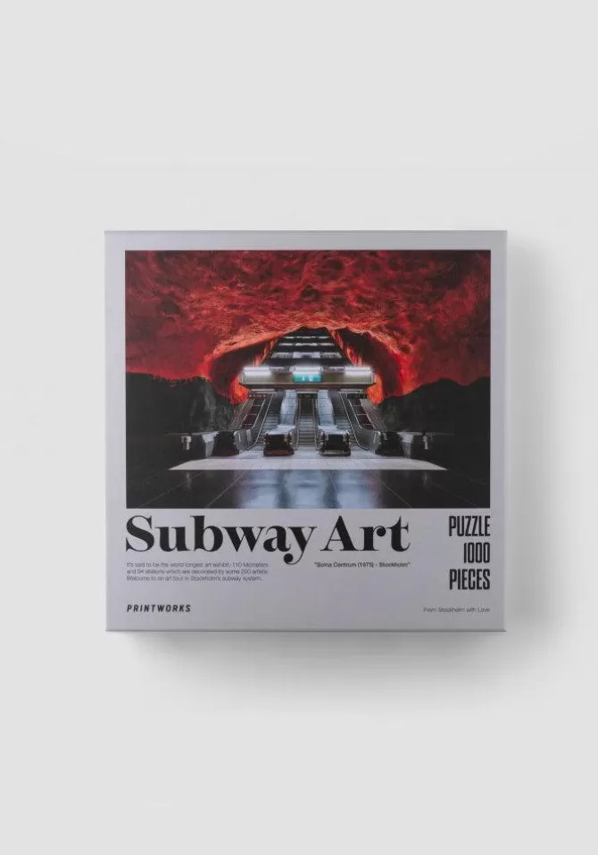 Printworks Puzzle Subway Art Fire Best Sale