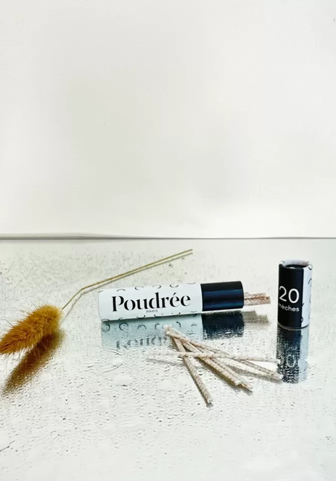 Poudrée Paris Recharge De 20 Mèches Pour Bougie Poudrée Cheap