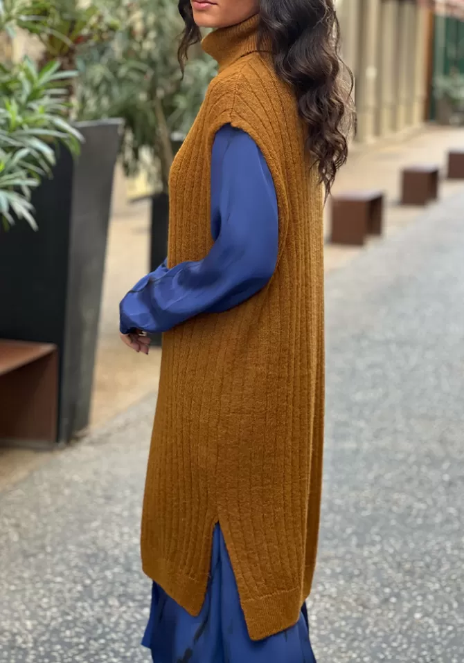 Nous Antwerp Robe Pull Astrid Curry Cheap