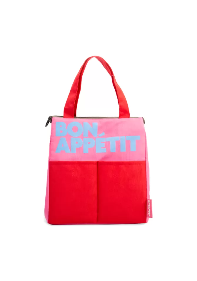 Blush Sélection Maroquinerie Sac Isotherme Bon Appetit Rouge Et Rose Store