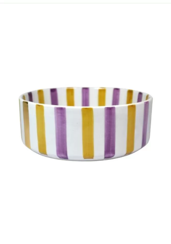Chabi Chic Saladier Ourika Moyen Modèle Lilas Et Aubergine Flash Sale