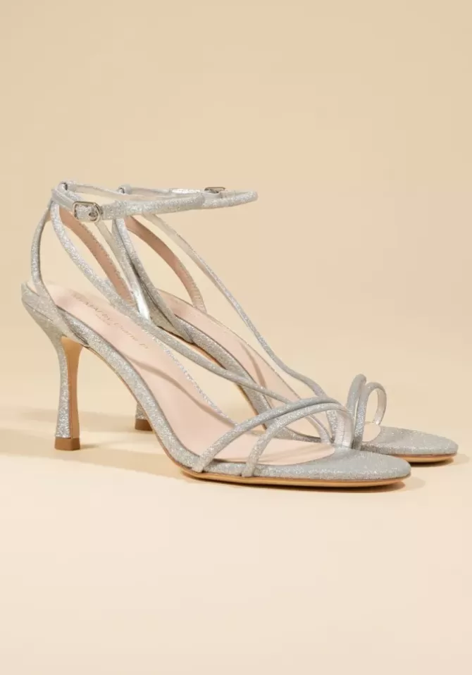 Mi/Mai Sandales Cagliari Paillettes Silver Store
