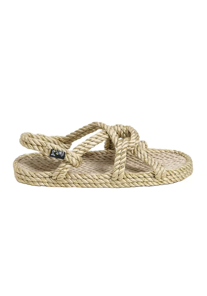 Nomadic State Of Mind Sandales Mountain Momma Beige et Dorées Fashion