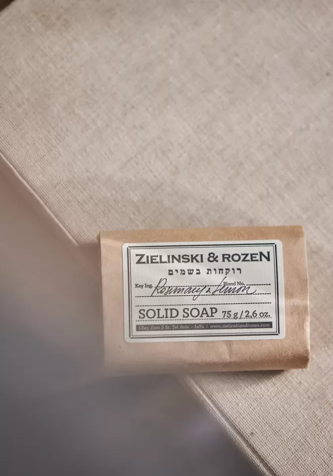 Zielinski And Rozen Savon Solide Romarin, Citron 75g Shop