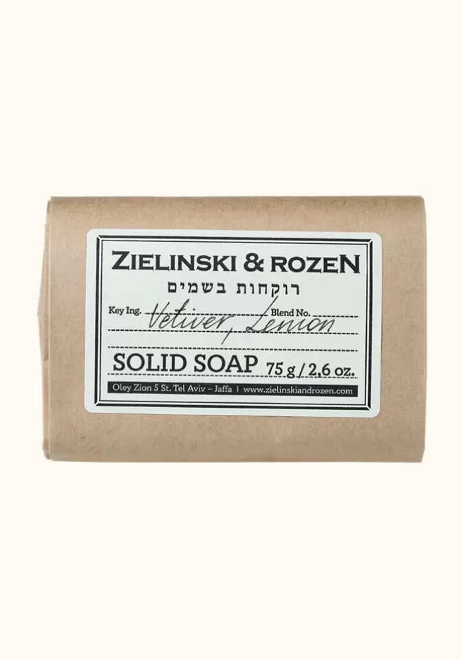 Zielinski And Rozen Savon Solide Vétiver, Citron 75g Online