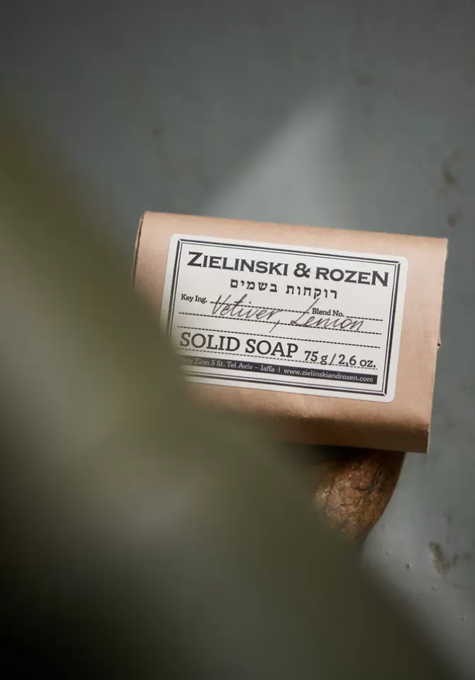 Zielinski And Rozen Savon Solide Vétiver, Citron 75g Online