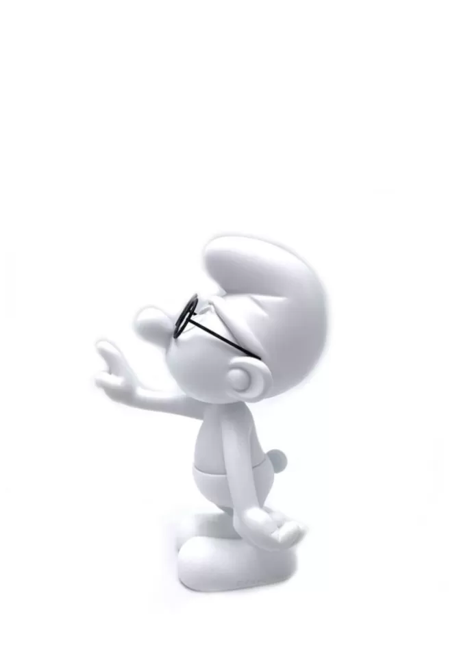 Leblon Delienne Schtroumpf À Lunettes Blanc Mat Online