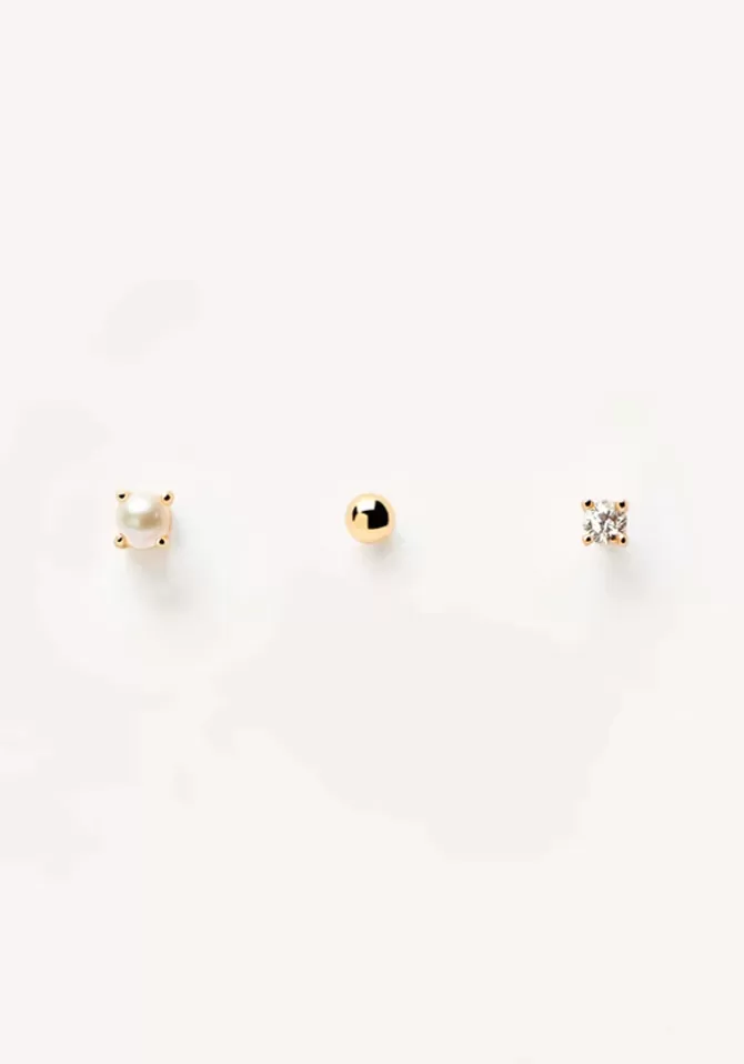 PDPAOLA Set De 3 Boucles D'Oreilles Angel Outlet