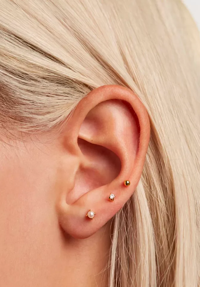 PDPAOLA Set De 3 Boucles D'Oreilles Angel Outlet