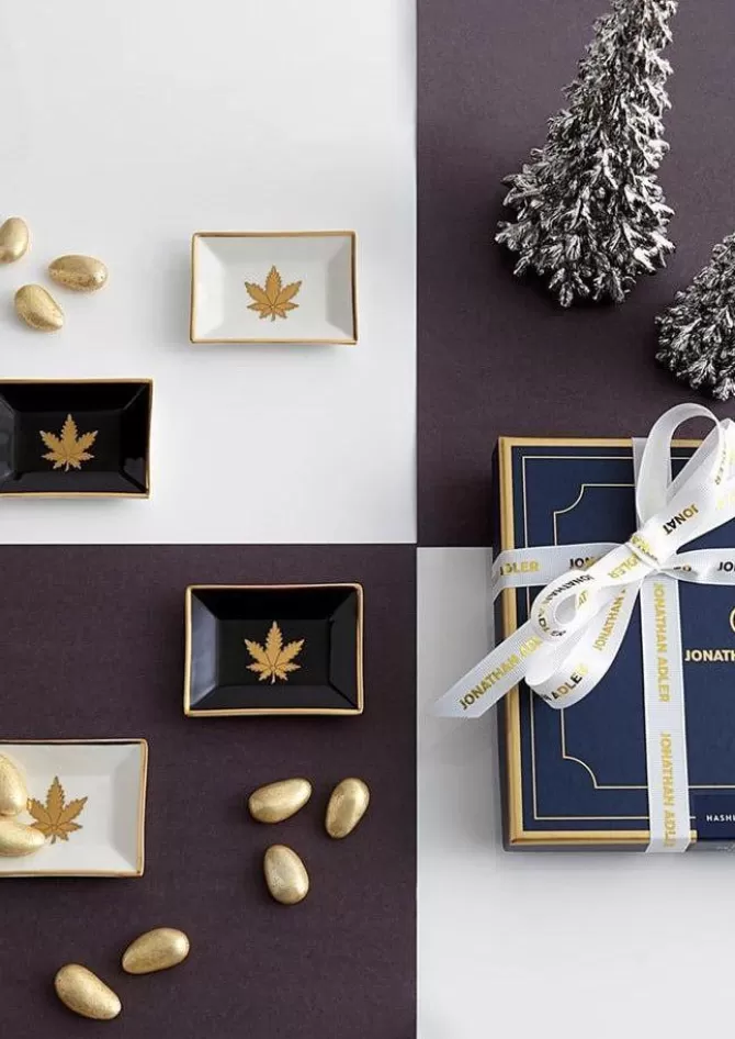 Jonathan Adler Set De 4 Petits Vides Poches "Hashish" Hot