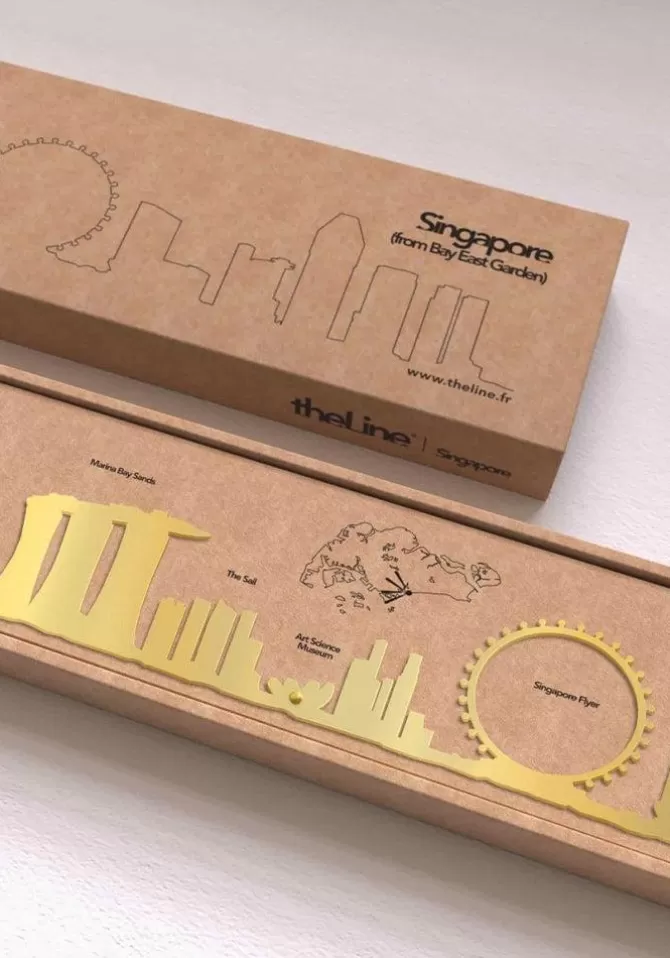The Line Skyline Singapour 50cm Gold Clearance
