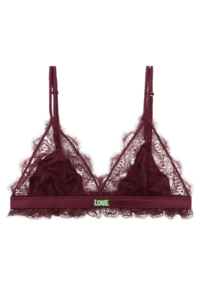 Love Stories Soutien Gorge Love Lacy Bourgogne Hot