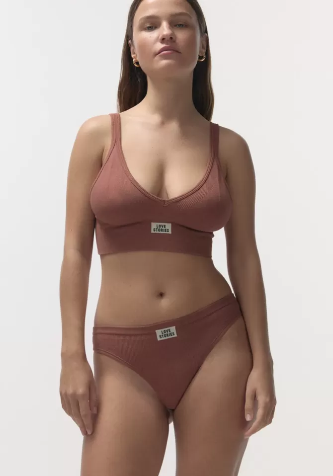 Love Stories Soutien Gorge Posey Brown Shop