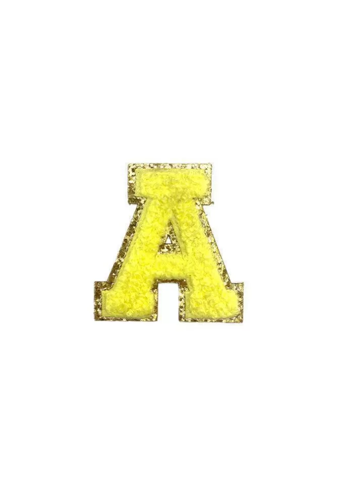 MB Columbia Sticker Columbia Lettre Jaune Outlet