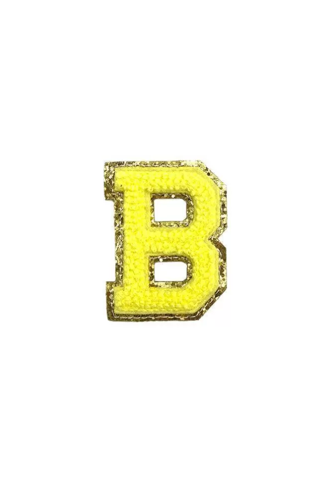 MB Columbia Sticker Columbia Lettre Jaune Outlet