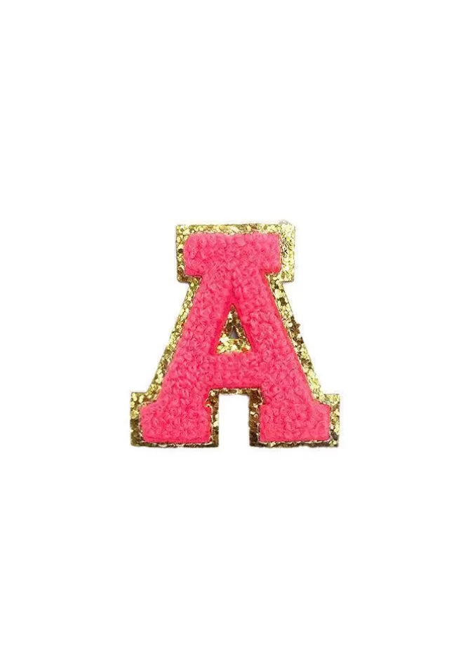 MB Columbia Sticker Columbia Lettre Rose Fluo Outlet