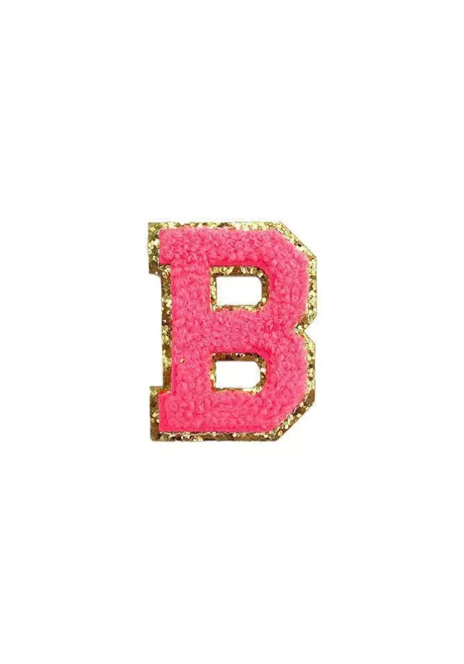 MB Columbia Sticker Columbia Lettre Rose Fluo Outlet