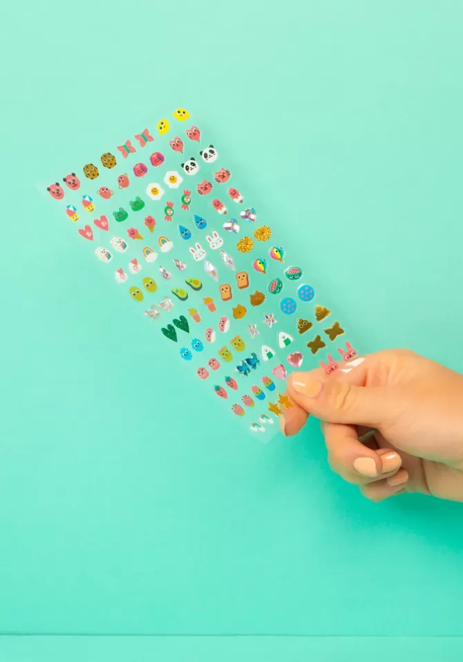 Omy Stickers Boucle D'Oreille Kawaii New