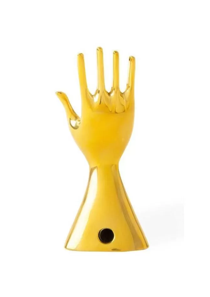 Jonathan Adler Taille Crayon "Main" Doré Cheap