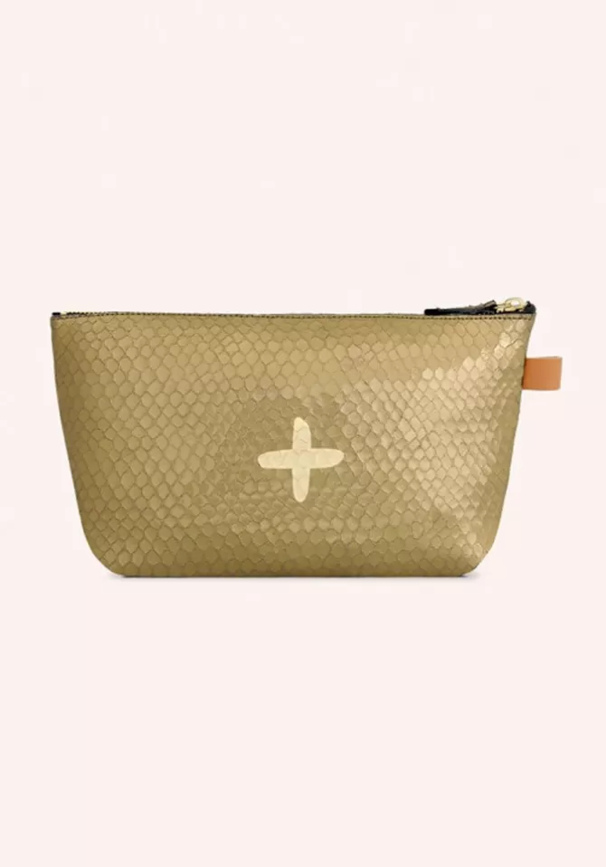 Isabelle Varin Trousse Lencil Bubble Kaki Shop