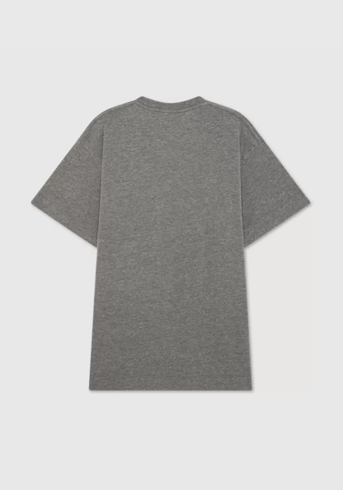 Sweet Pants T-Shirt Logo Basic Tee Dark Marl Outlet