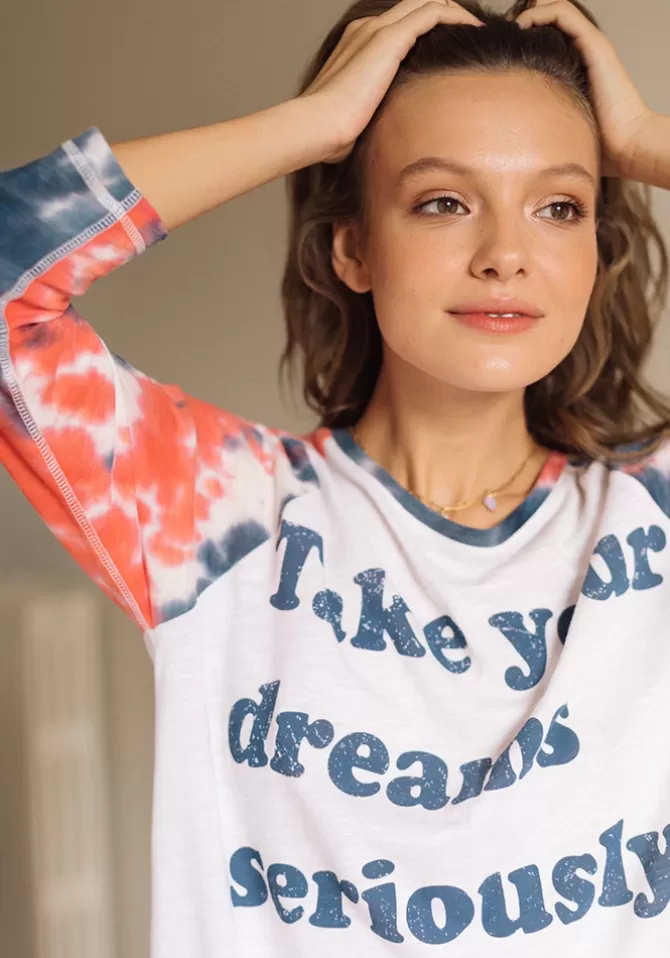 One Tee T-Shirt Nine 241 Manches Longues Sale