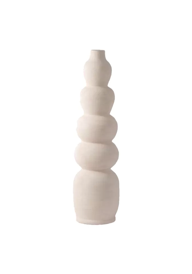 Blush Sélection Décoration Vase Atlas Blanc Discount