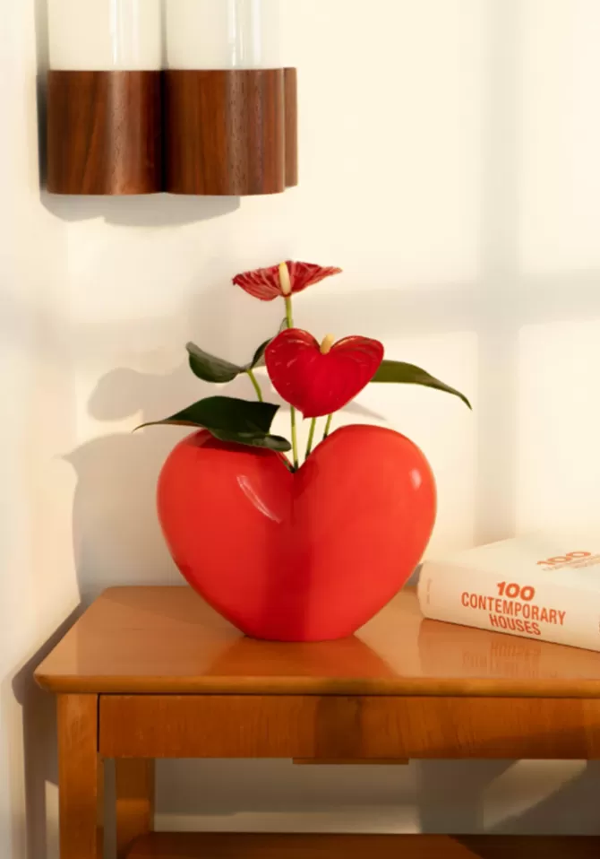 DOIY Design Vase Love Rouge Discount