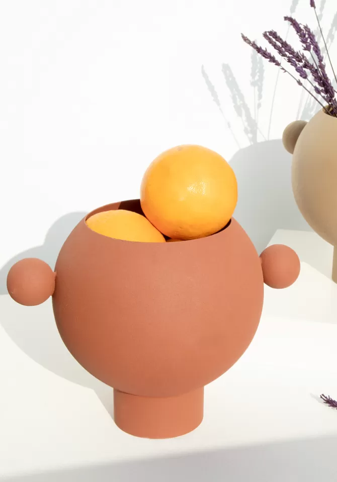 Blush Sélection Décoration Vase Rond Terracotta Online