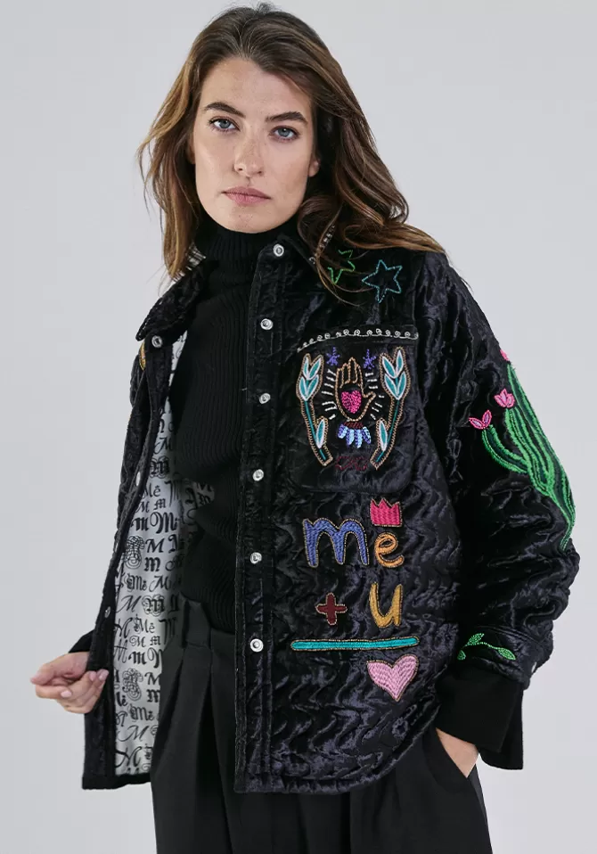 Me369 Veste Alicia Noire Cheap